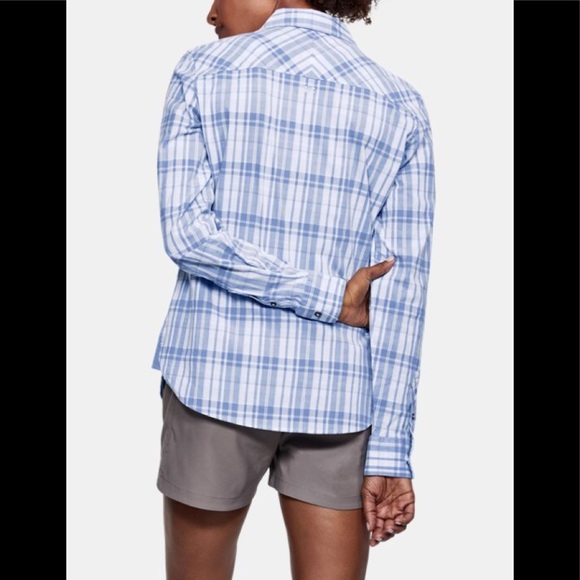 Under Armour Women’s Pierpoint Long Sleeve Shirt! - Picture 2 of 4